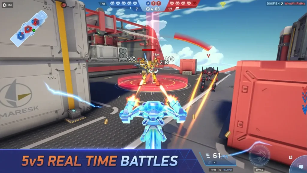 5v5 Team Battles