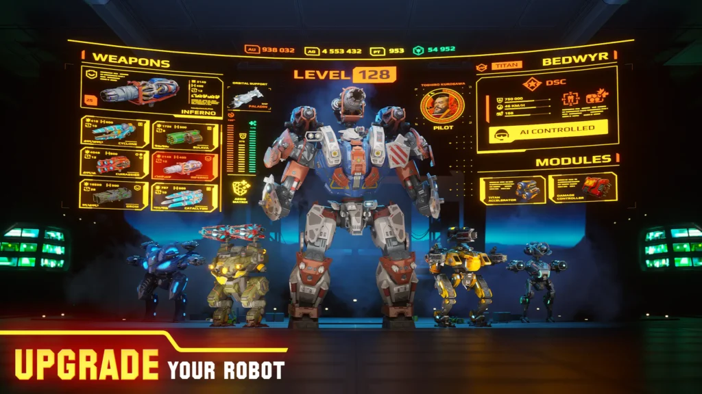 Choose from Over 50 Robots