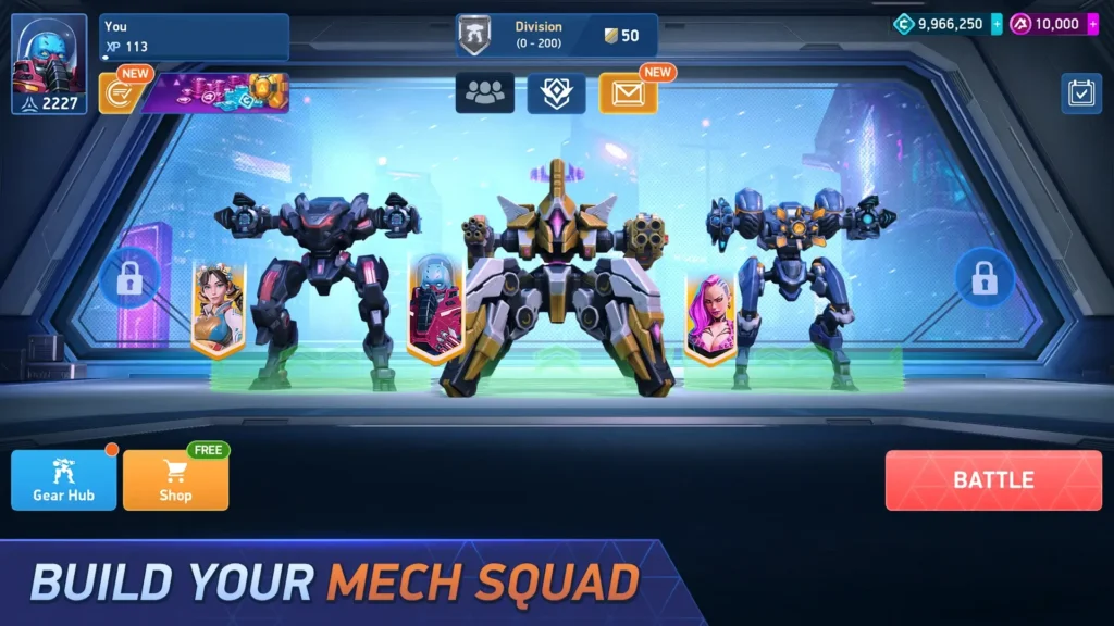Endless Robot Builds