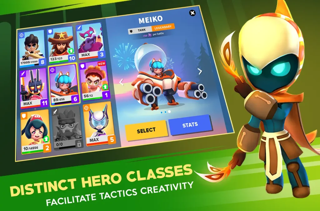 Heroes Strike and MOD Version Overview