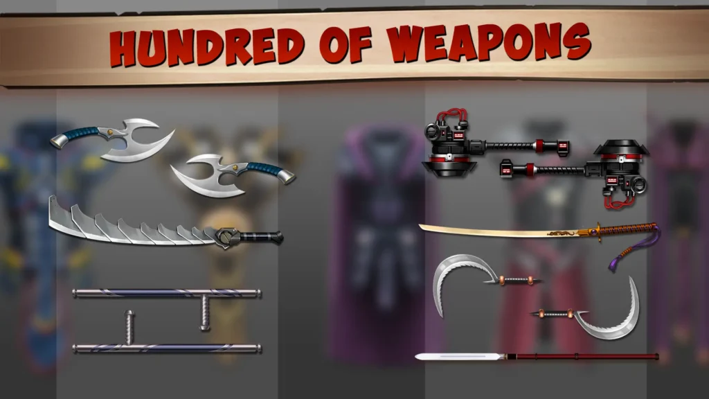 Locked Armors and Weapons