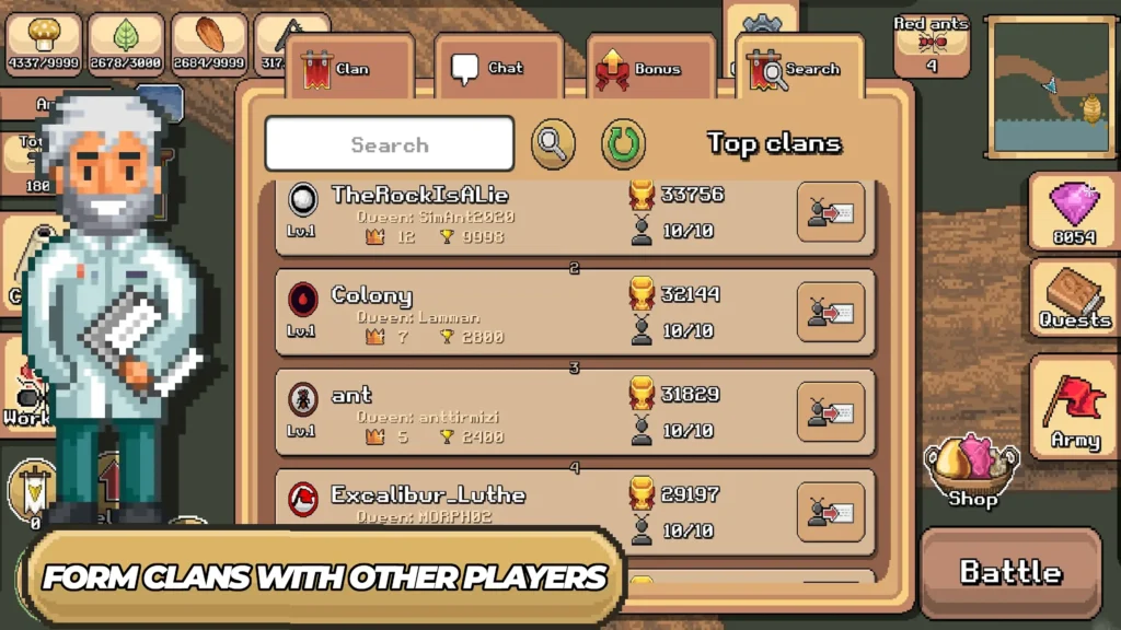 Pocket Ants MOD APK Gameplay Guide