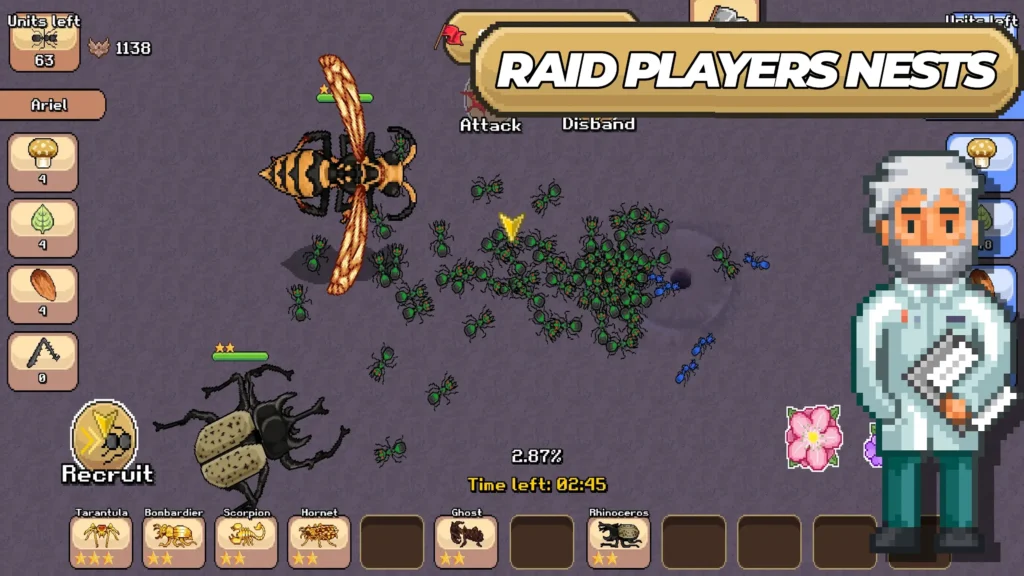 Raid Rival Colonies