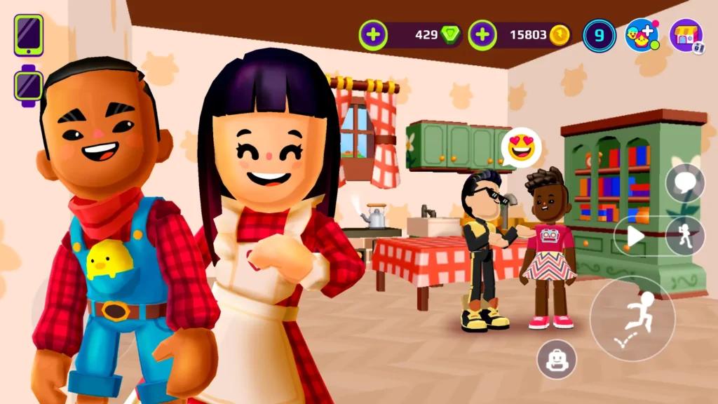 Social Play with Friends