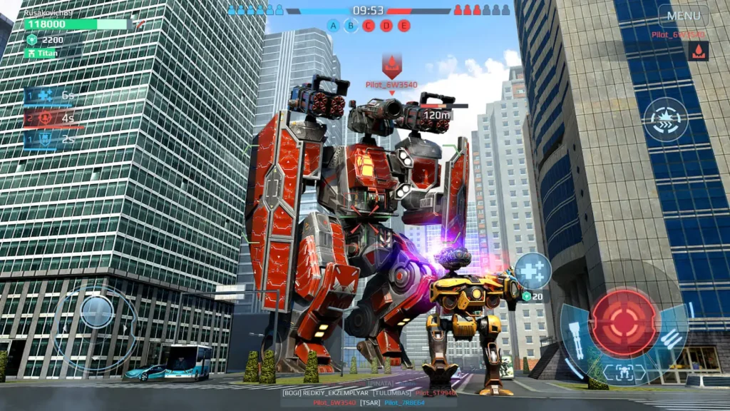 War Robots MOD Version Gameplay Guide