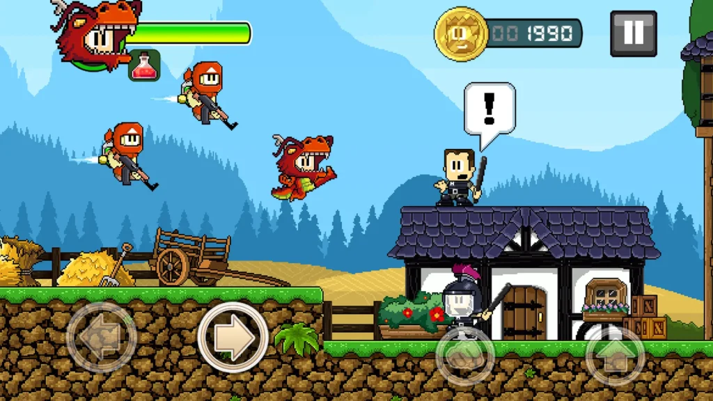 Dan the Man MOD APK Gameplay Guide