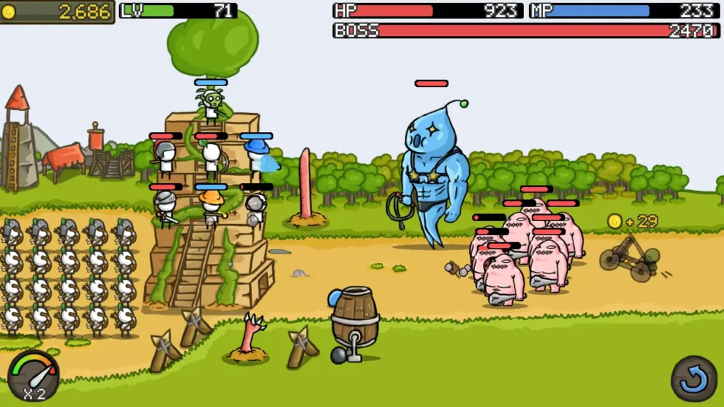 Grow Castle MOD APK Gameplay Guide