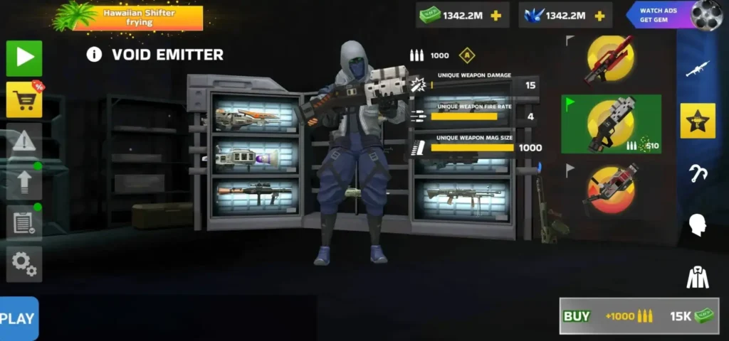 All Weapons and Powers Unlocked