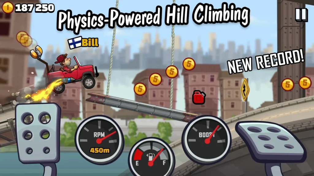 Hill Climb Racing 2 MOD APK Overview