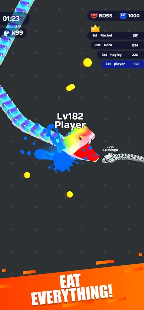 Snake Clash MOD APK Overview